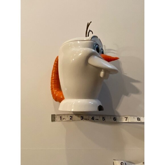 Disney on Ice Frozen Olaf the Snowman Covered Plastic Mug/Cup - Picture 10 of 11